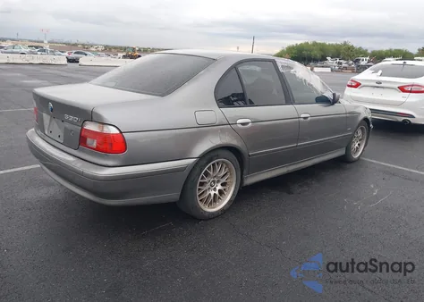 2002 BMW 530Ia из США, поврежденный, VIN WBADT63422CH93913